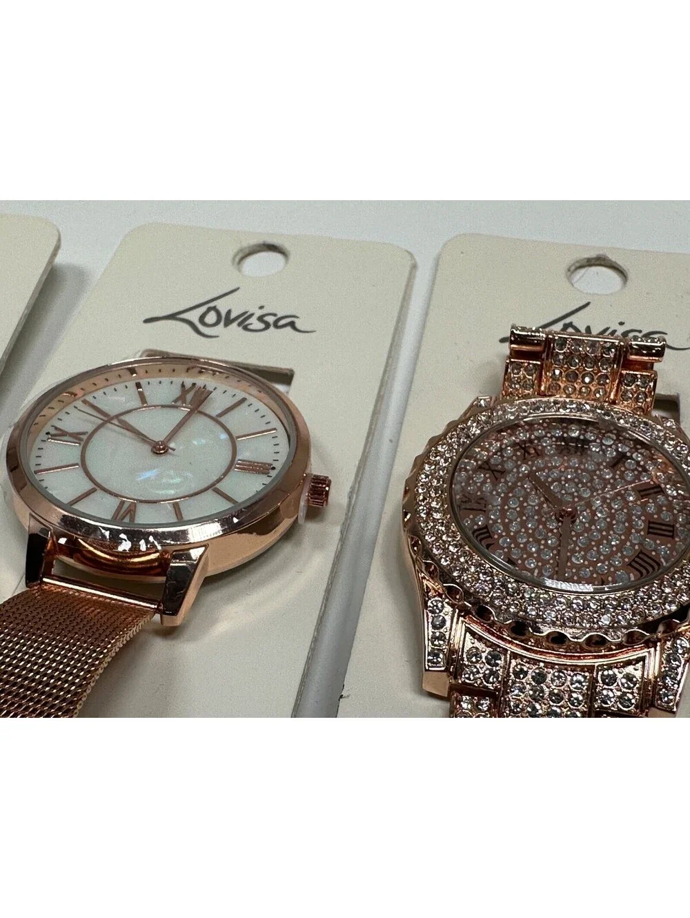 3 Lovisa Watches Female Women Rose Gold Tone Silver Tone Bling